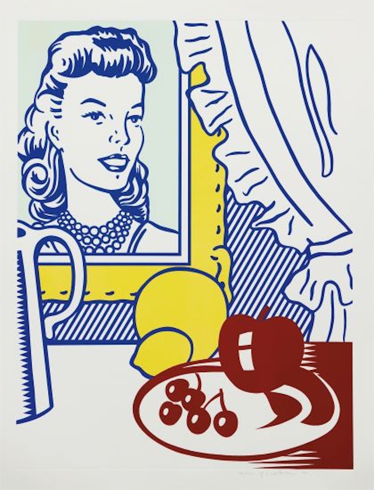 Still Life with Portrait, from Six Still Lifes Series by Roy Lichtenstein