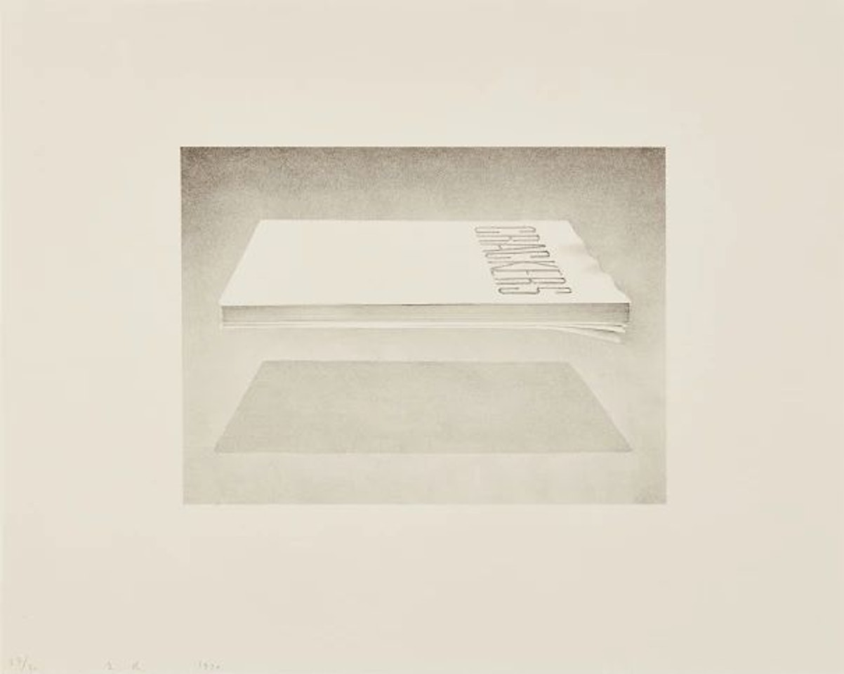 Crackers, from Book Covers series by Ed Ruscha