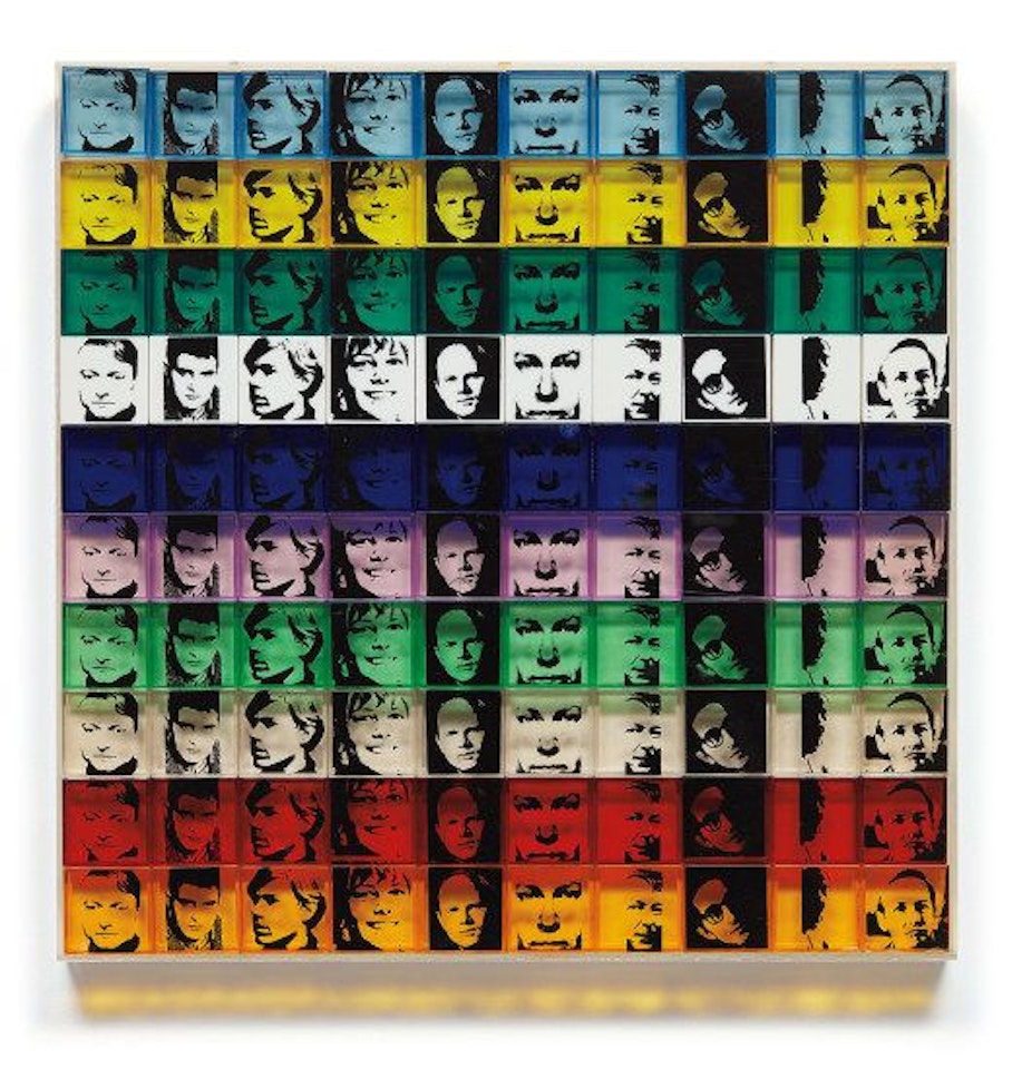 Portrait of the Artists, from Ten from Leo Castelli by Andy Warhol