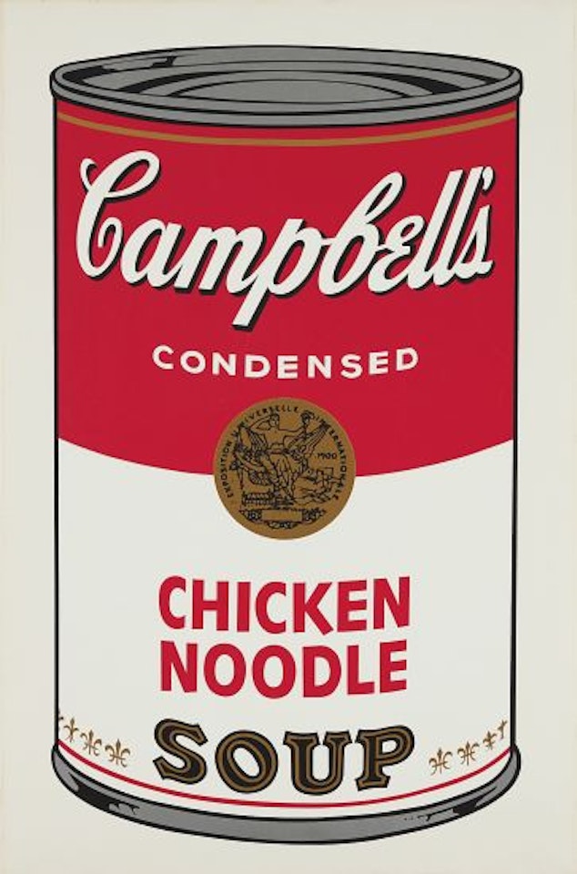 Chicken Noodle, from Campbell's Soup I by Andy Warhol