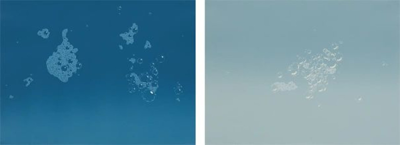 Blue Suds; and Green Suds by Ed Ruscha