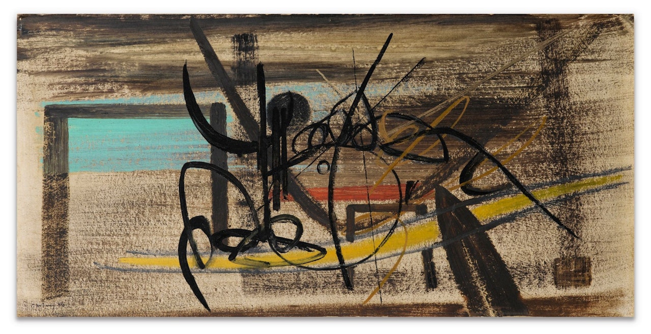 T46-25 by Hans Hartung