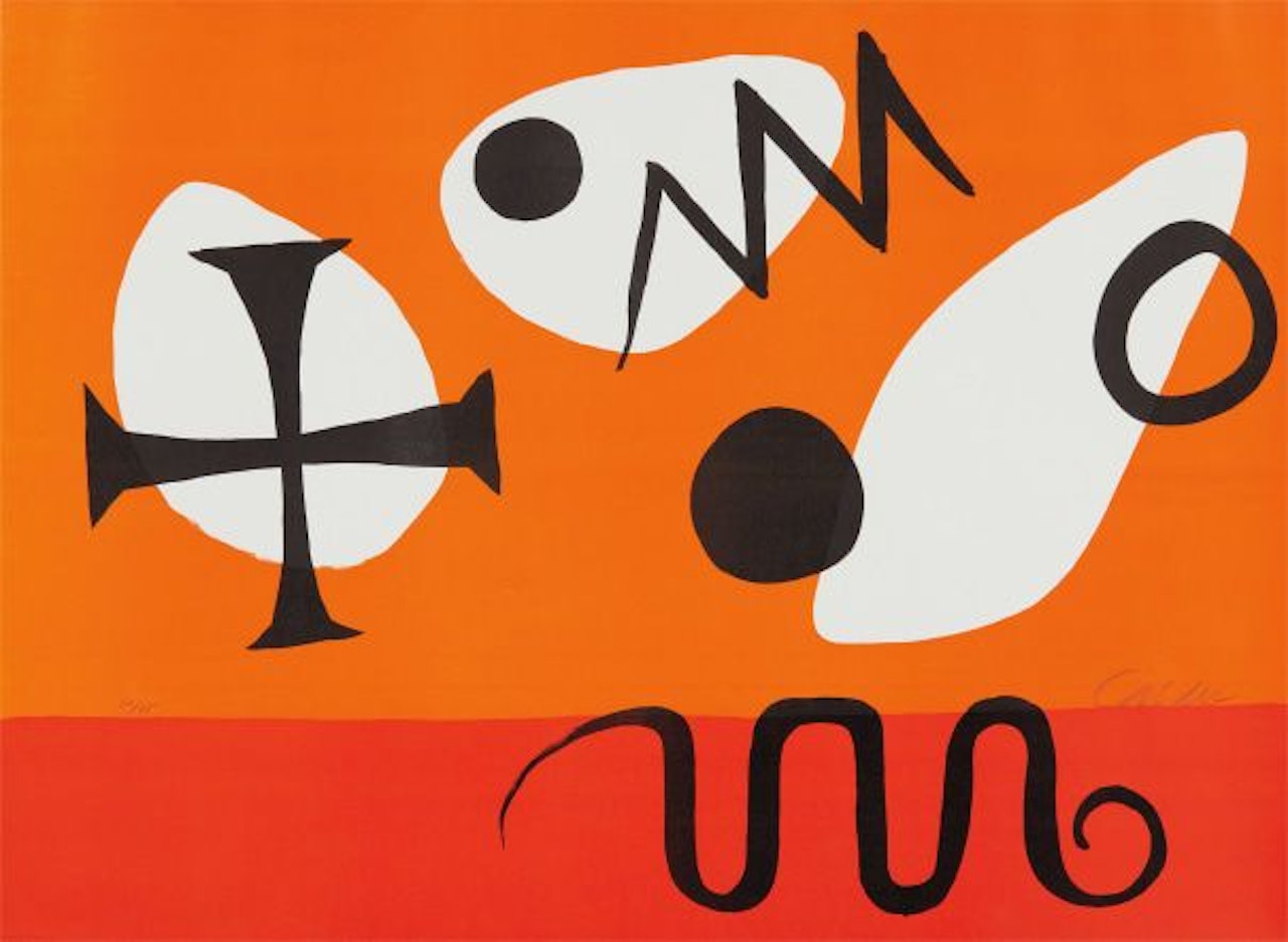 Jaune d'Ouef (Egg Yolk) by Alexander Calder