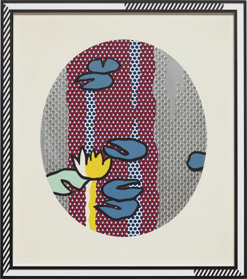 Water Lilies - Blue Lily Pads, from Water Lilies Series by Roy Lichtenstein