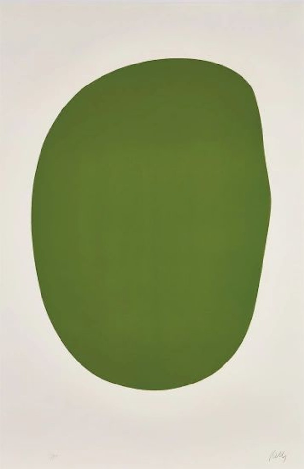 Green (Vert), from Suite of Twenty-Seven Color Lithographs by Ellsworth Kelly