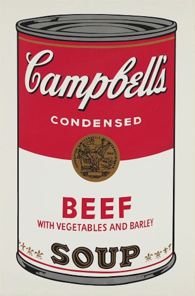 Beef, from Campbell's Soup I by Andy Warhol