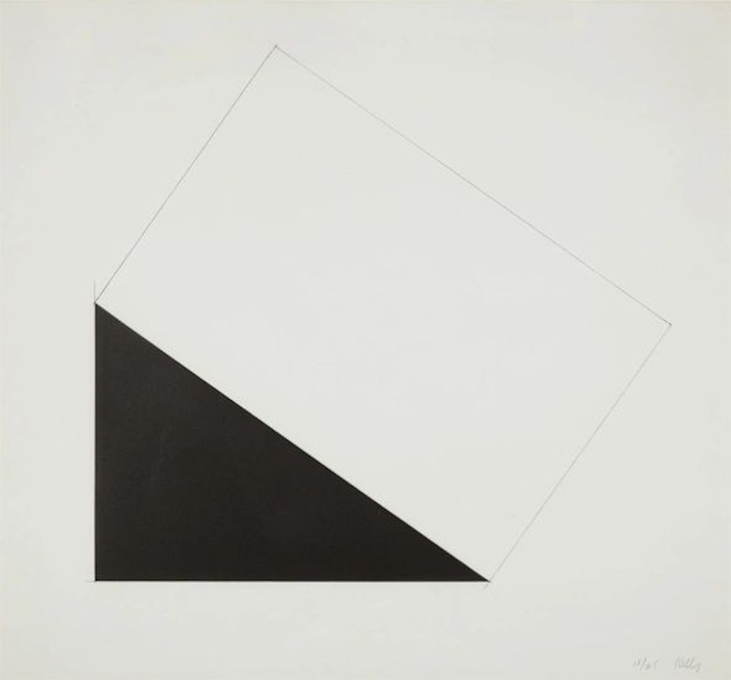 Amden, from Series of Seven Lithographs by Ellsworth Kelly