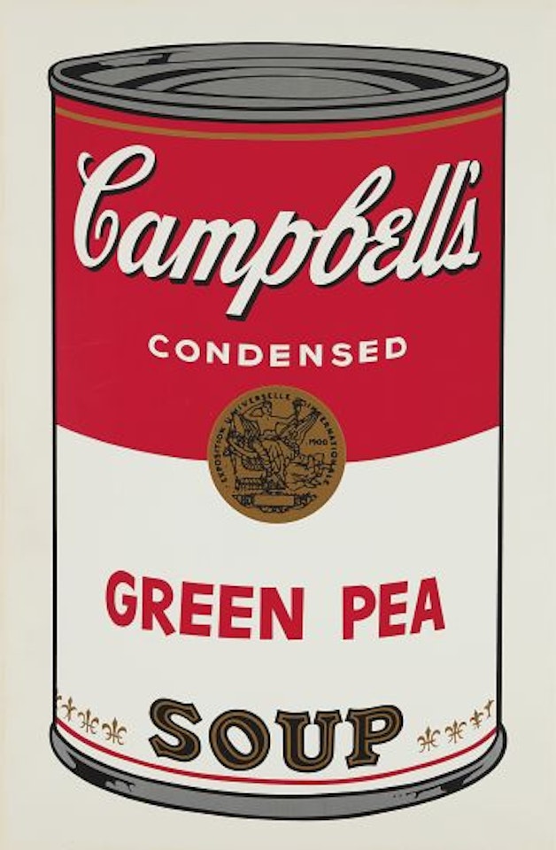 Green Pea, from Campbell's Soup I by Andy Warhol