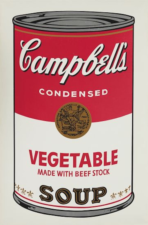 Vegetable, from Campbell's Soup I by Andy Warhol