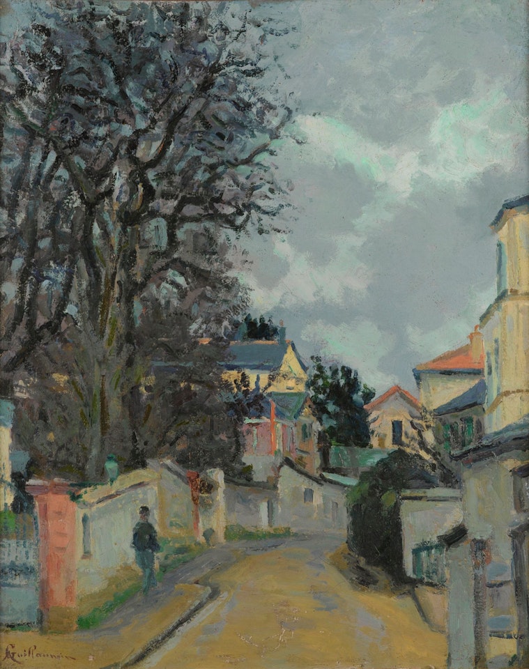 RUE À PONTOISE by Armand Guillaumin