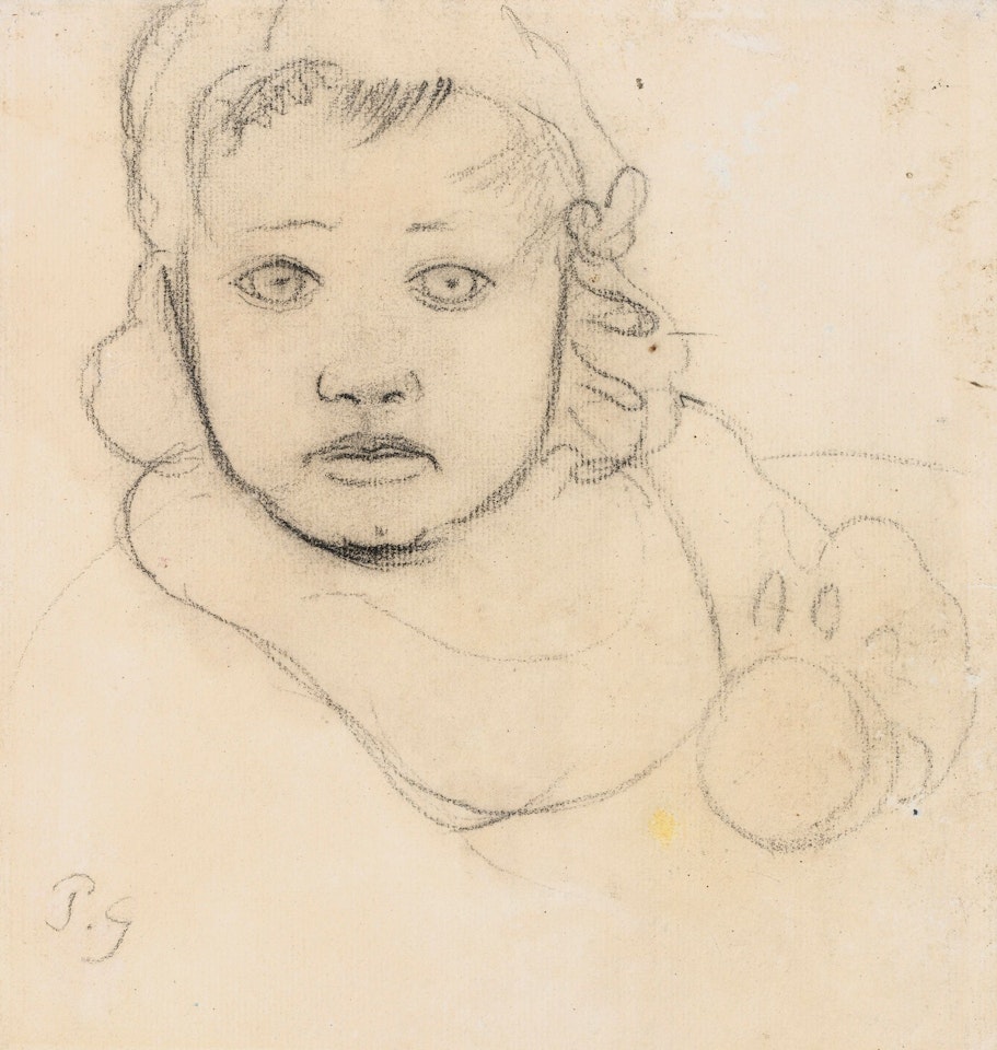 TÊTE D'ENFANT by Paul Gauguin