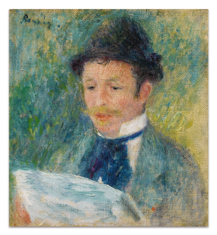 PORTRAIT DU BARON BARBIER by Pierre-Auguste Renoir