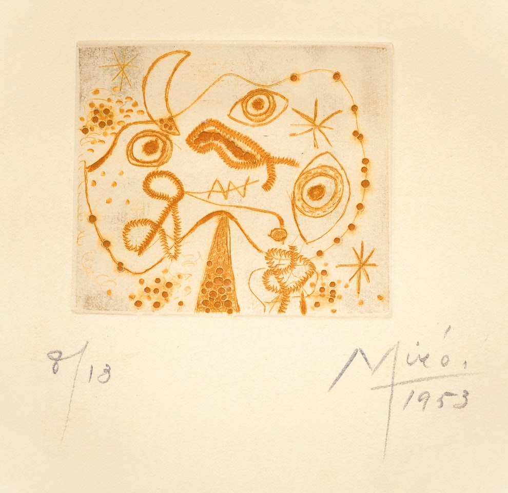 SÉRIE VI (DUPIN 98) by Joan Miró