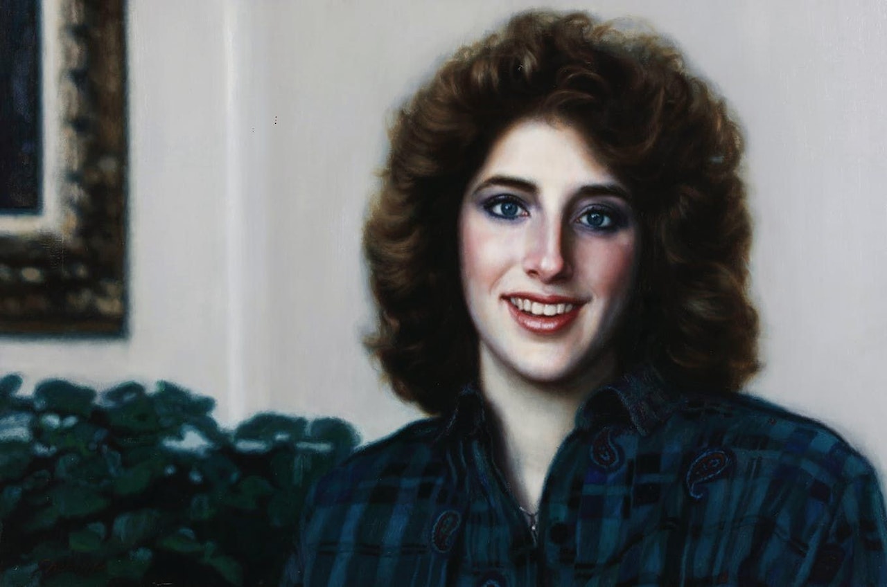 Portrait of Nellie J. Ablah Haile by Chen Yifei