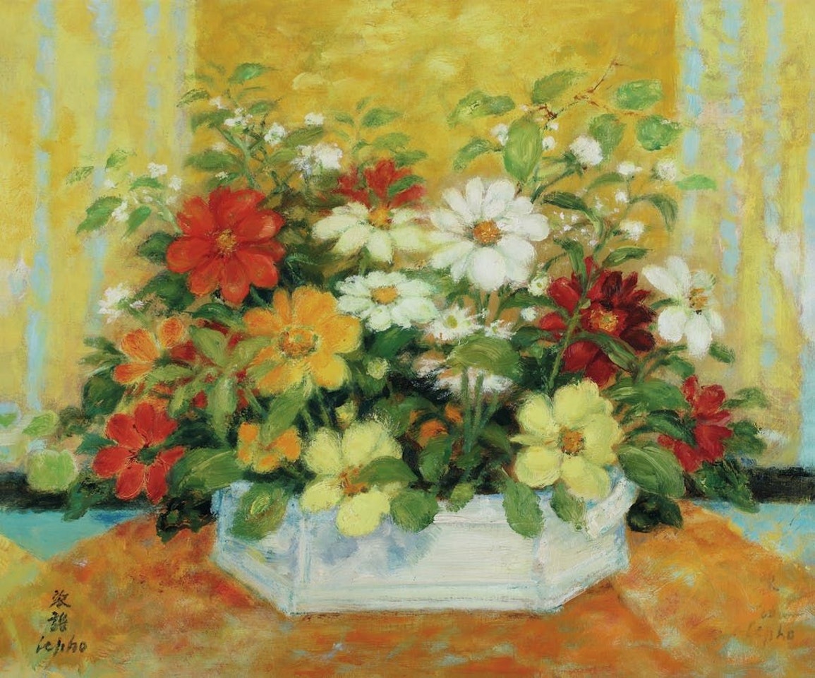 Les Dahlias by Le Pho