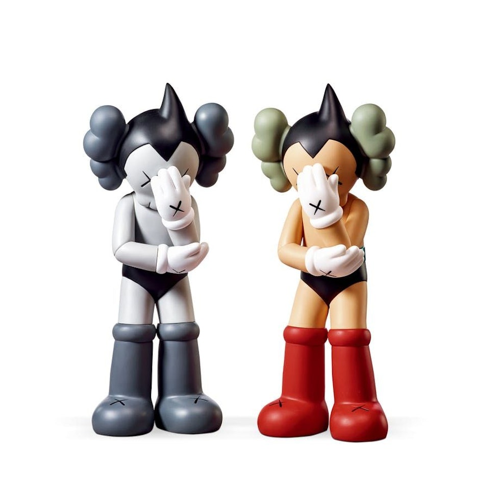 Astro Boy (Original Version) Companion; & Astro Boy (Grey Version) Companion by Kaws