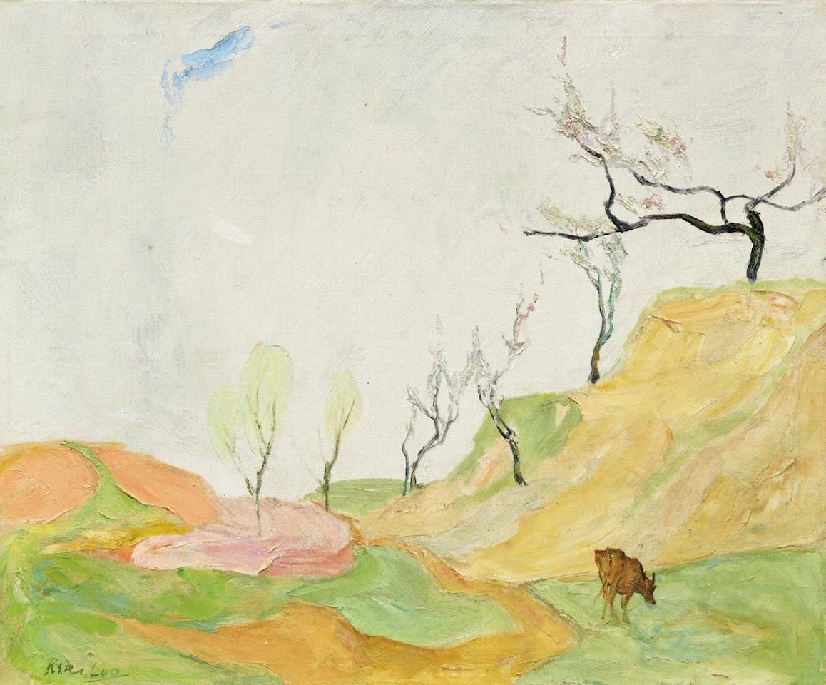 Cloudless Sky, Humming Cattle by Luo Erchun