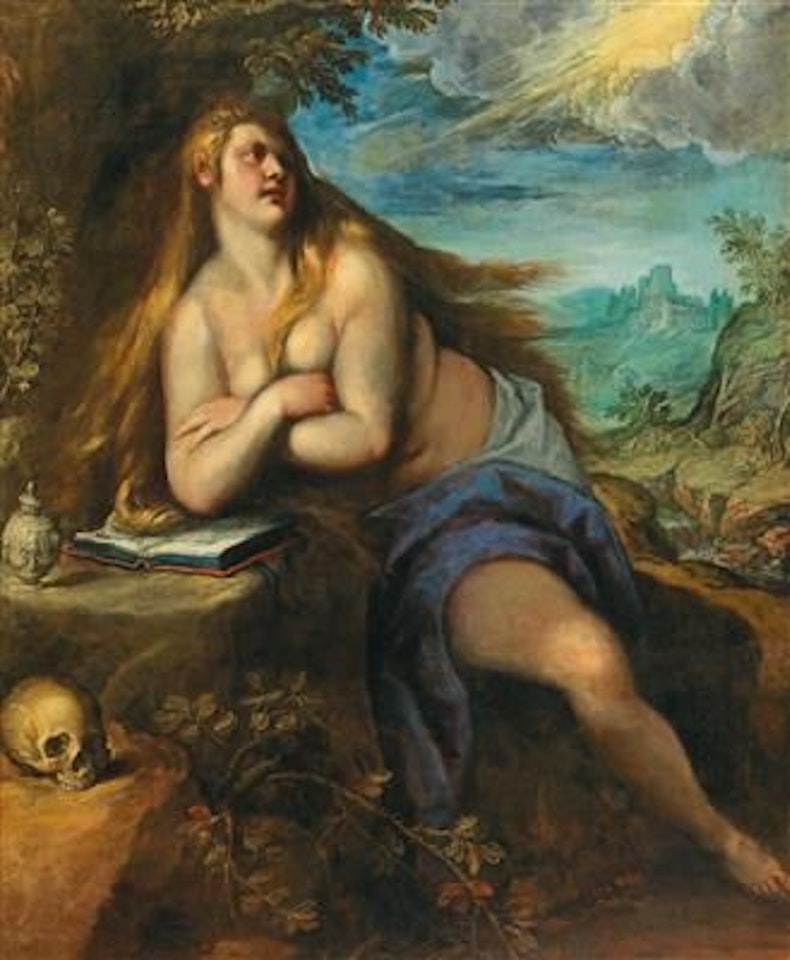 The penitent Magdalen by Jacopo Palma il Giovane