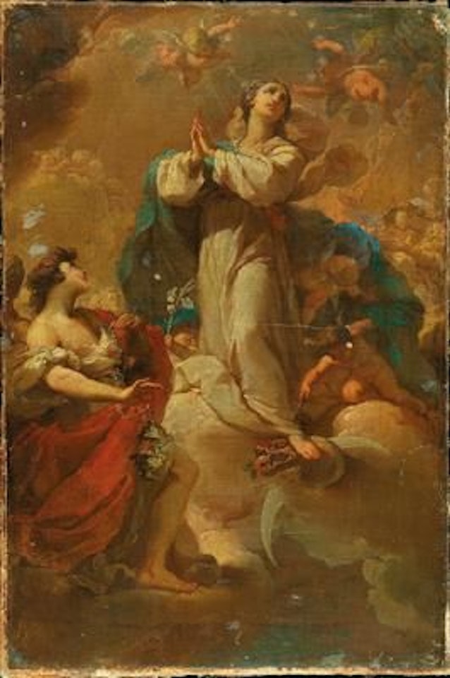 The Immaculate Conception with Angels by Ubaldo Gandolfi