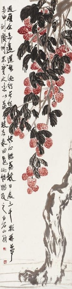 Litchi by Qi Baishi