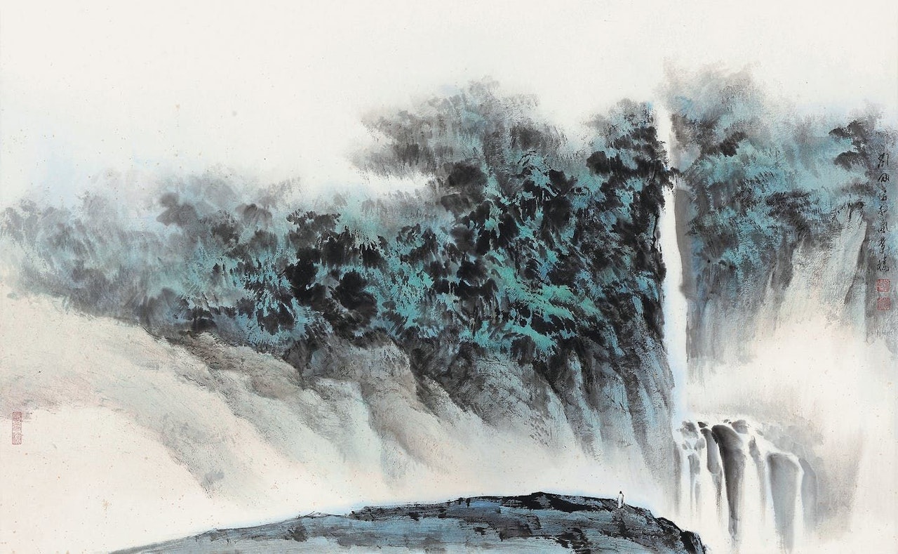 Creek After Heavy Rain by Liu Yong