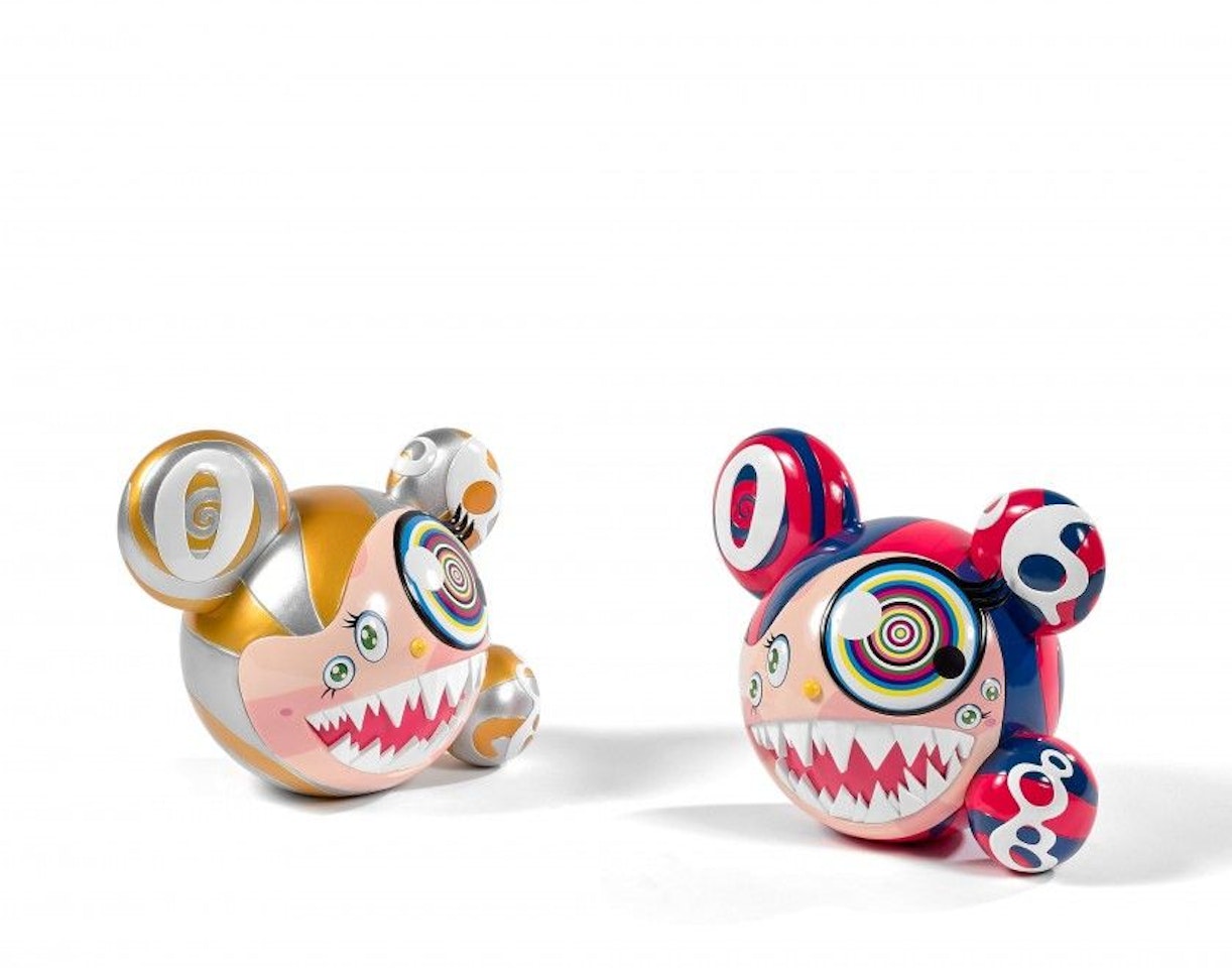 Mr DOB Figure (gold and red) by Takashi Murakami