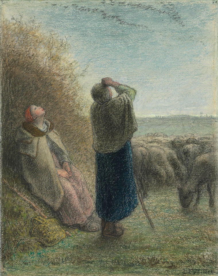Le Passage des oies sauvages by Jean-François Millet