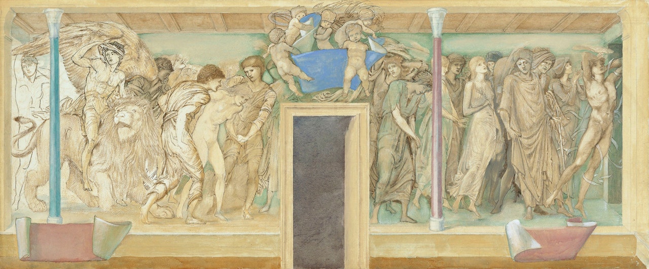 The Masque of Cupid by Edward Coley Burne-Jones