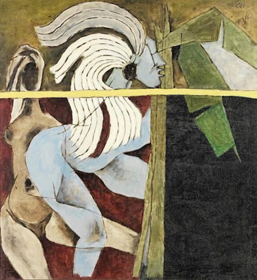 Untitled by M.F. Husain