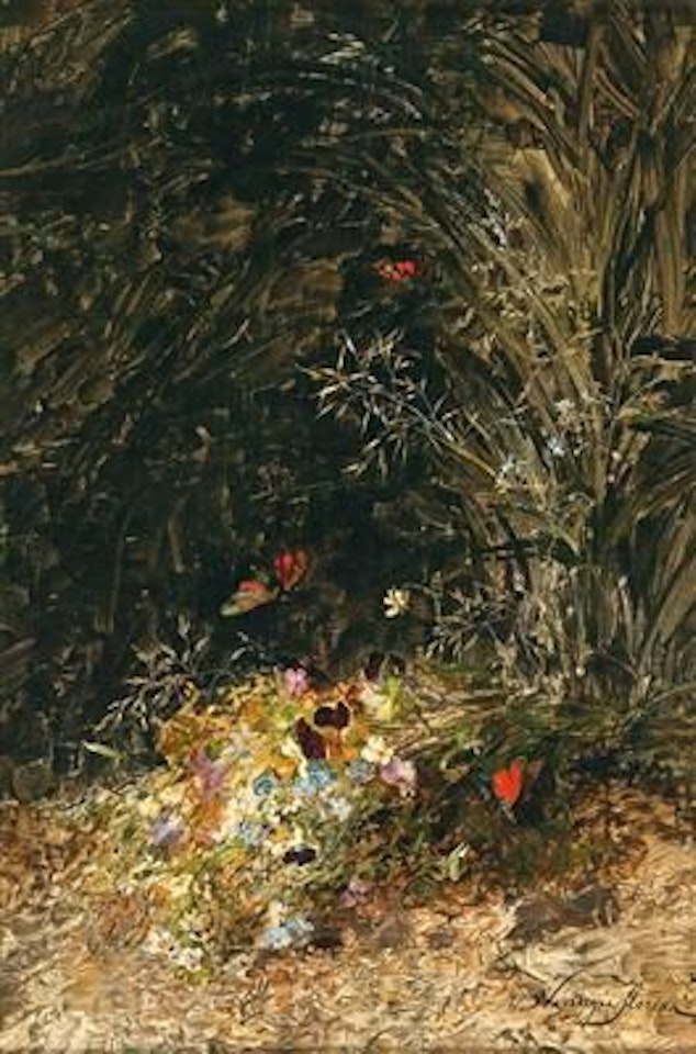 A bouquet of wildflowers by Olga Wisinger-Florian
