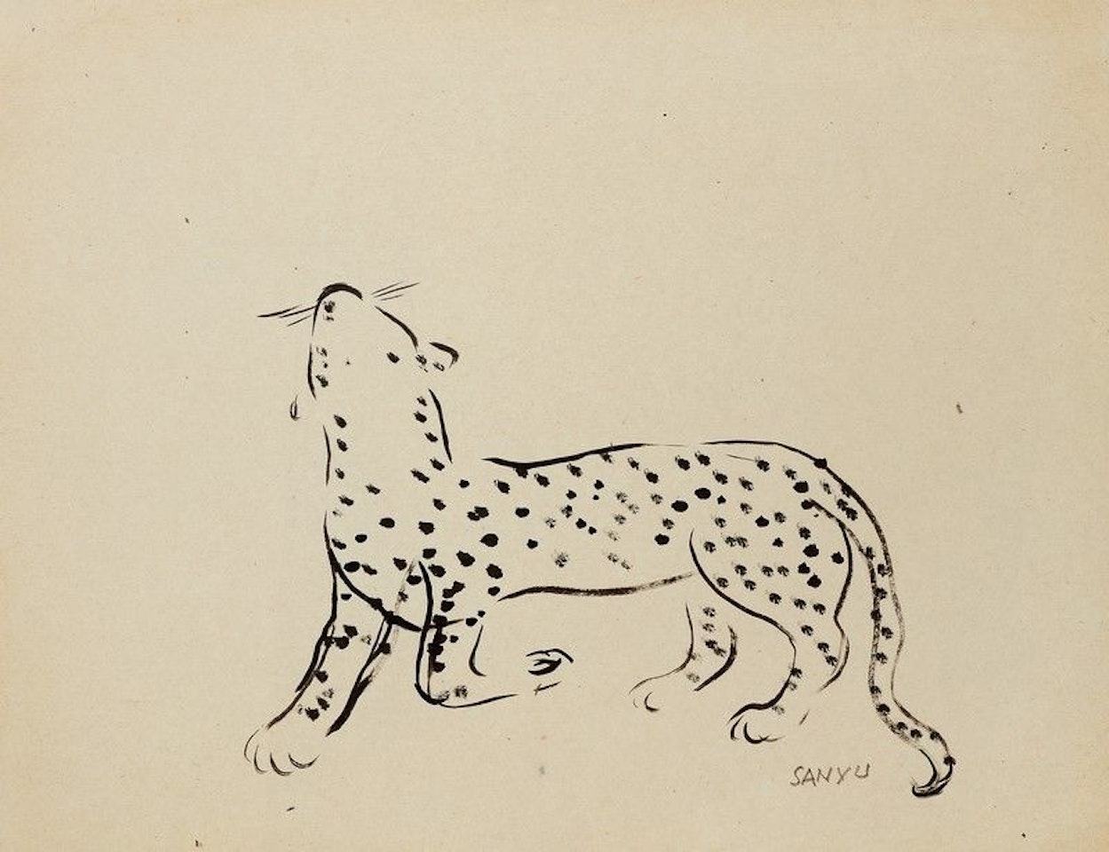 Leopard by Sanyu