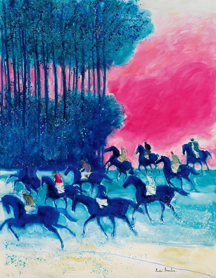 Grands Cavaliers Du Soir by André Brasilier