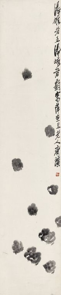 Chickens by Qi Baishi