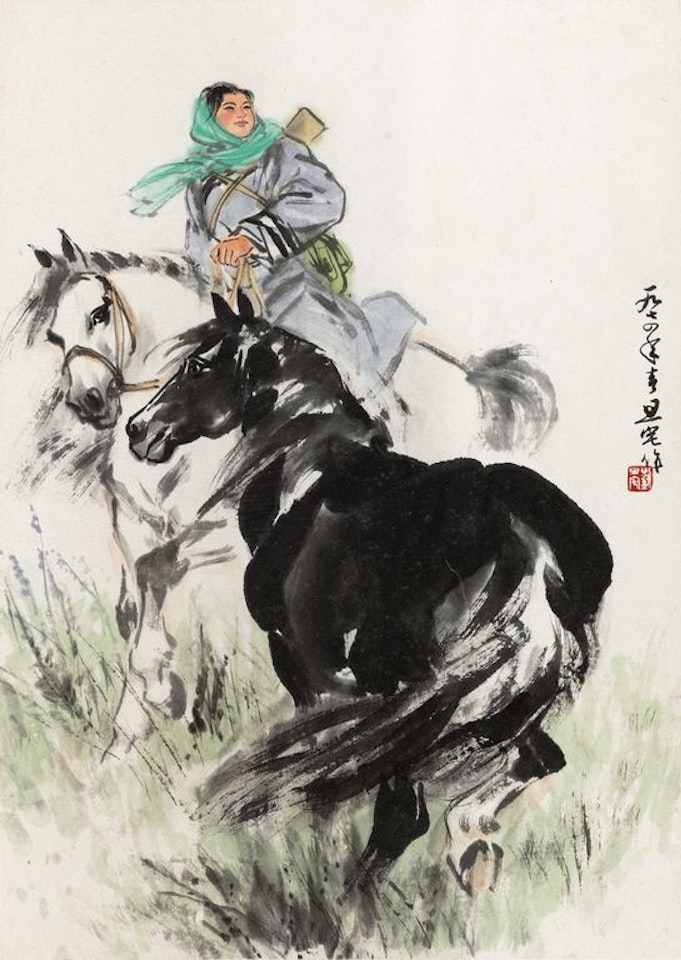 Little Rider by Liu Danzhai