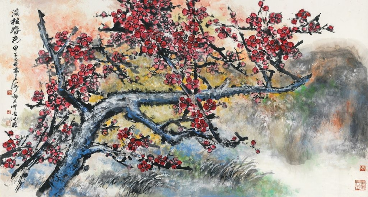 Spring by Zhu Qizhan