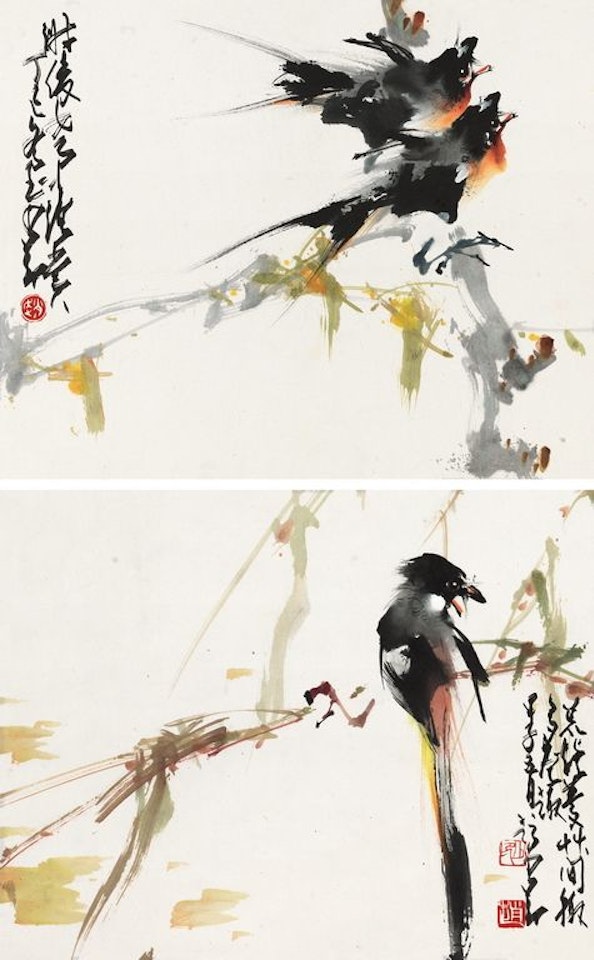 Birds by Zhao Shao'ang