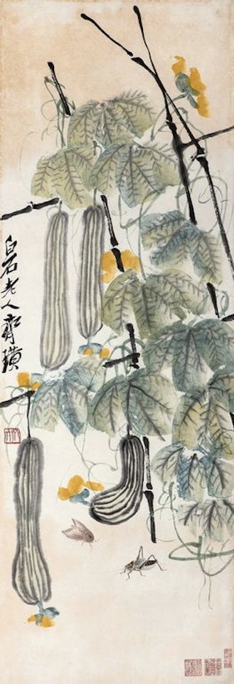 Vegetables and Insects by Qi Baishi