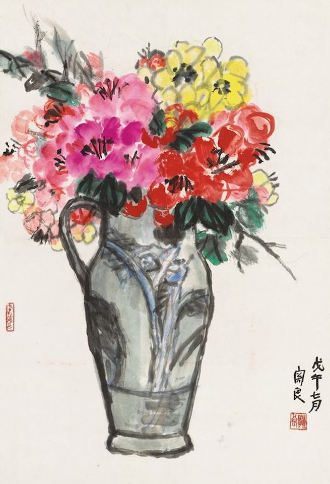 Flowers by Guan Liang