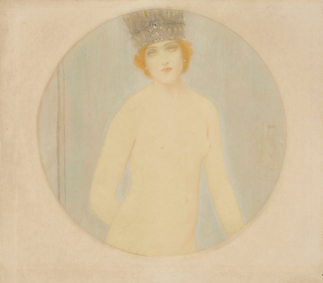 Reine nue by Fernand Khnopff