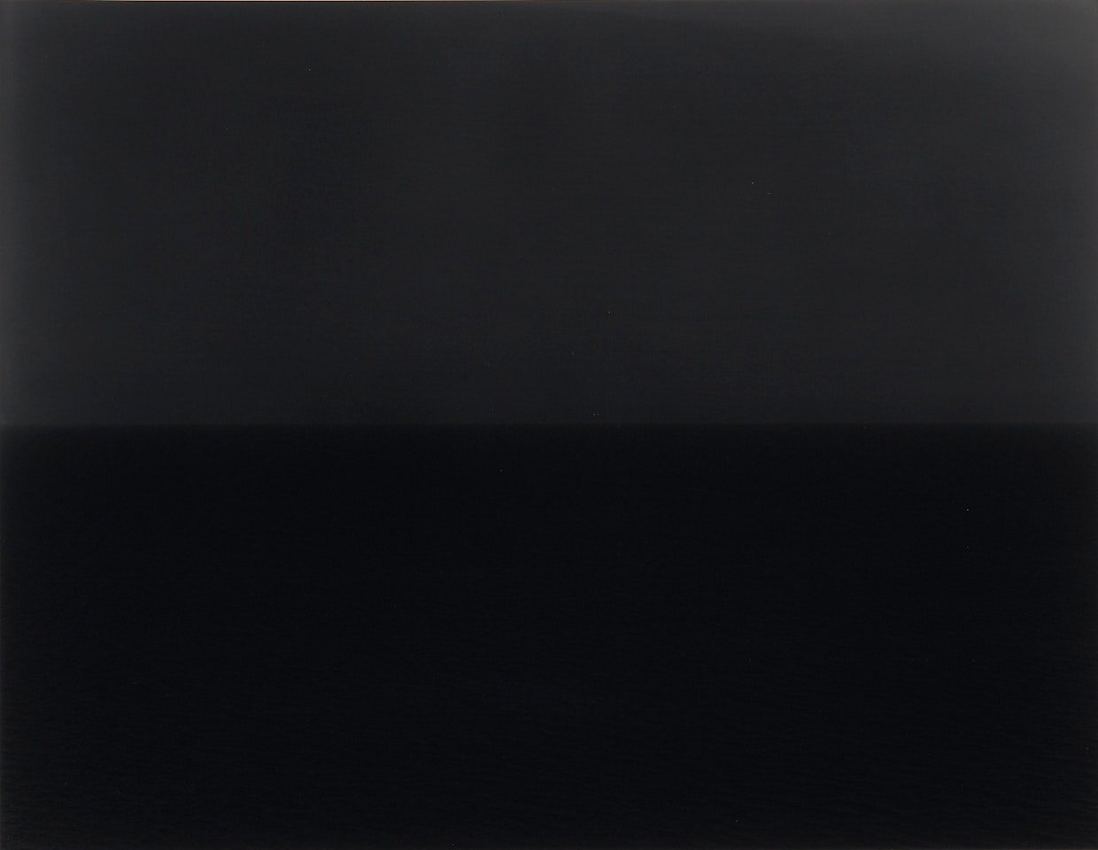 English Channel, Weston Cliff by Hiroshi Sugimoto