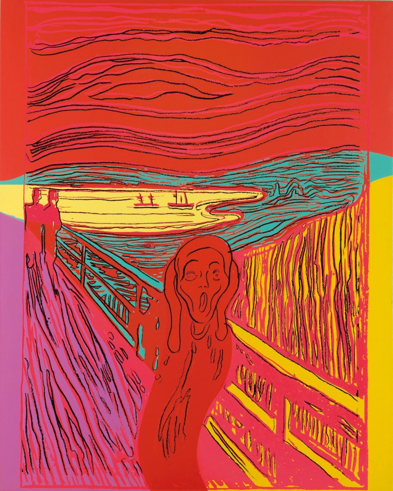 The Scream (After Munch) by Andy Warhol