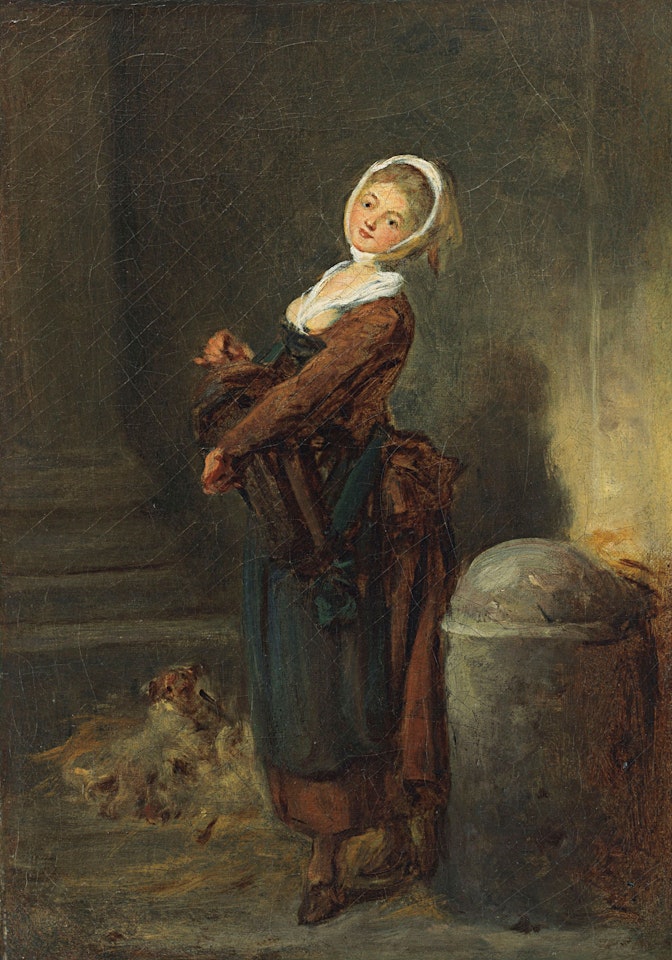 The Hurdy-Gurdy Player by Jean-Honoré Fragonard