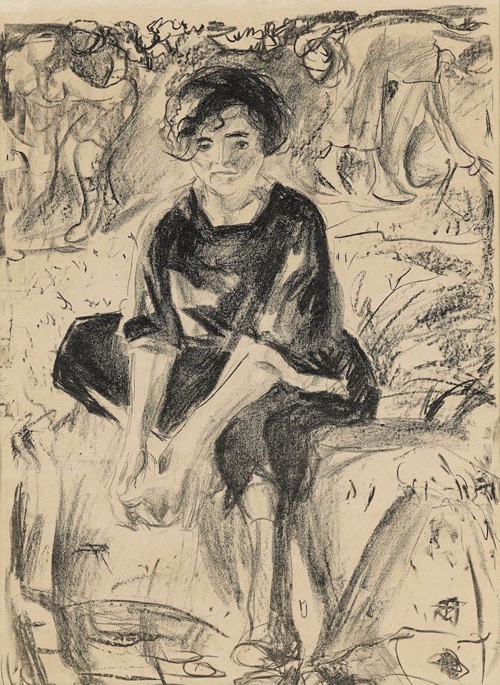 FOOTBATH (SCH. 482; W. 646) by Edvard Munch