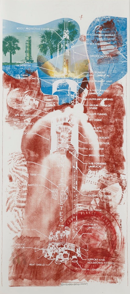 SKY GARDEN (FOSTER 74) by Robert Rauschenberg