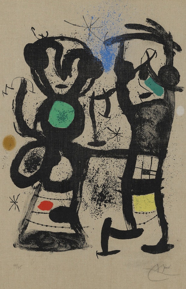 LA CONVERSATION (M. 588) by Joan Miró