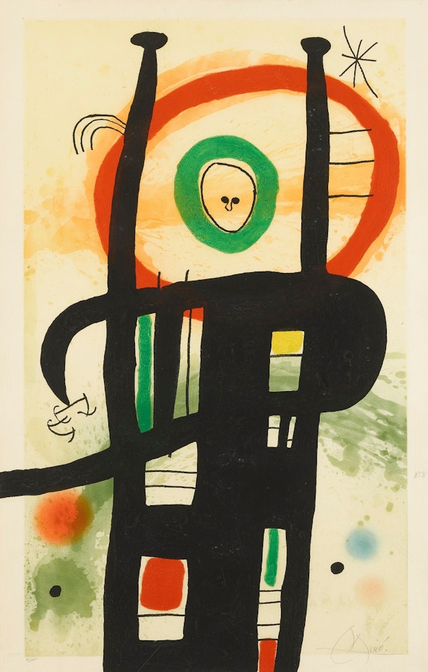 LE GRAND ORDINATEUR (D. 503) by Joan Miró