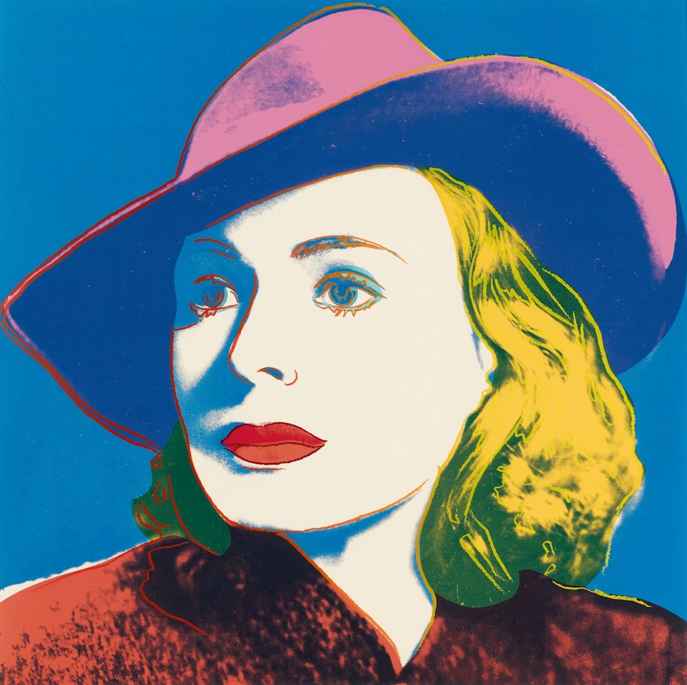 WITH HAT (F. & S. II.315) by Andy Warhol