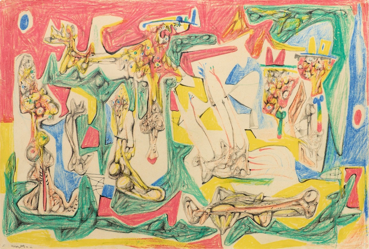 NUIT FRONTIÈRE by Roberto Matta