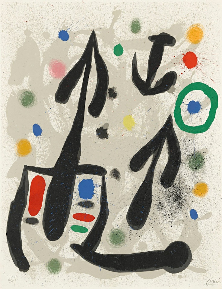 LES PERSEIDES (M. 656-660) by Joan Miró