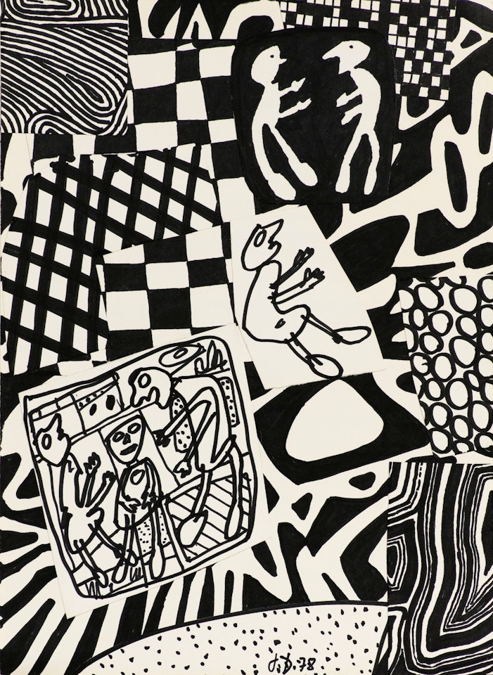 SITUATION XXXIV by Jean Dubuffet